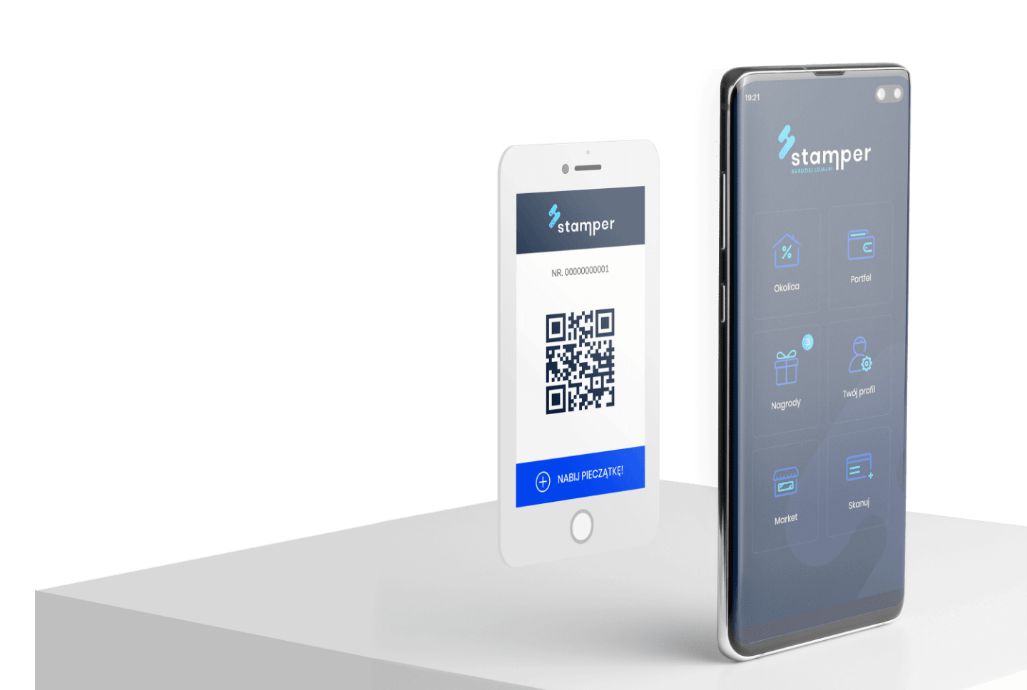 Stamper aplikacja mobilna skanowanie